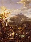 Thomas Cole Famous Paintings - Indian Pass Tahawus